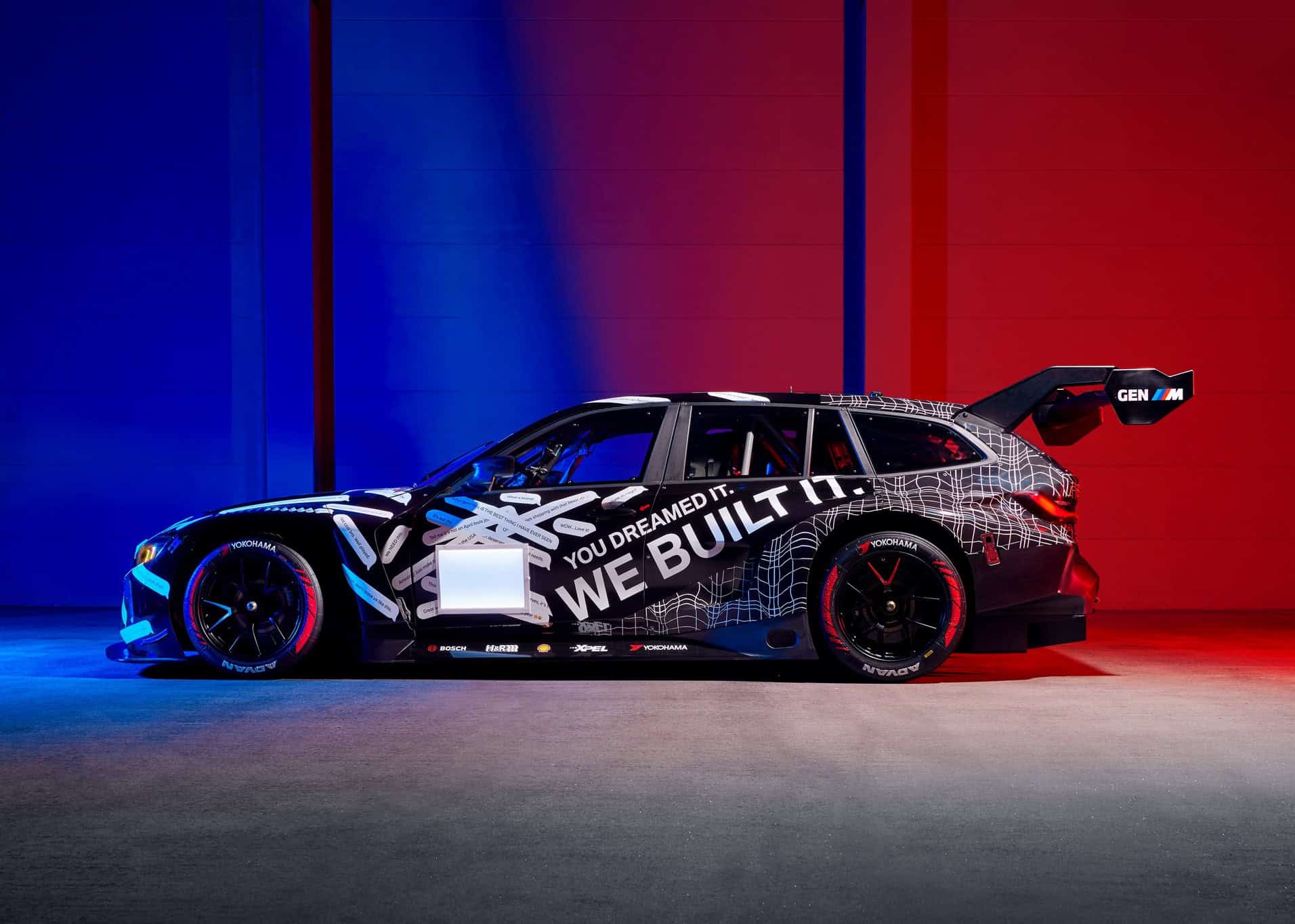 BMW Turns April Fools’ Joke Into Reality: M3 Touring Race Car