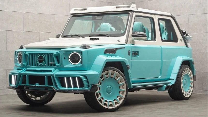Mansory Azura is a flashy Mercedes-AMG G 63 Cabriolet with suicide doors
